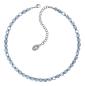 Preview: light blue crystal blue shade - Cubes - Halskette von Konplott